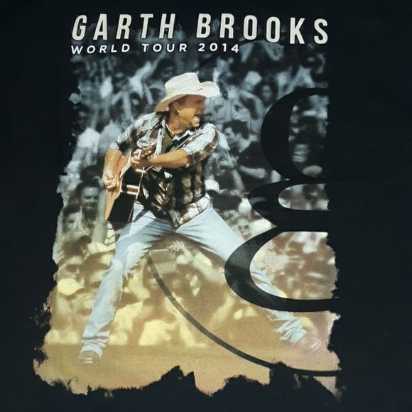Garth Brooks World Tour‎ 2014 T-Shirt Large - Picture 2 of 5